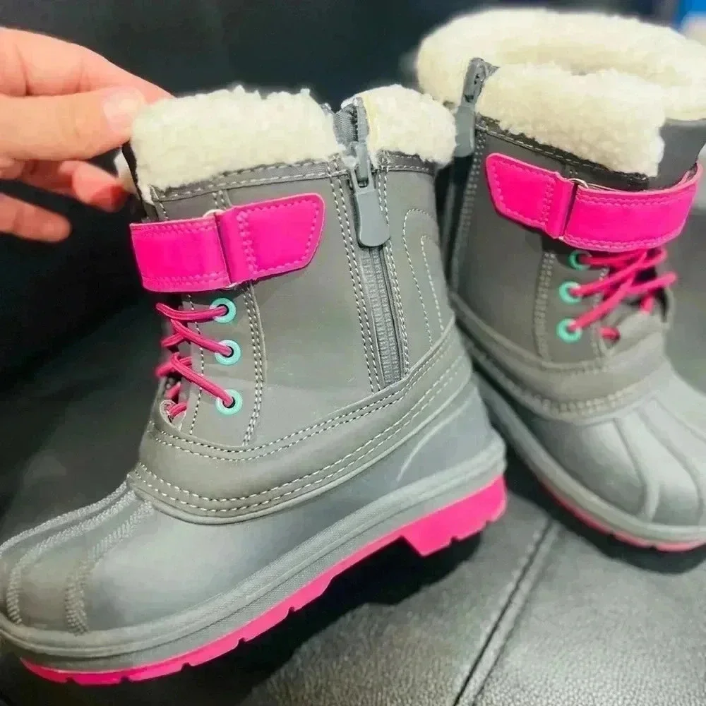 New children’s boots rain boots weather boots size 11